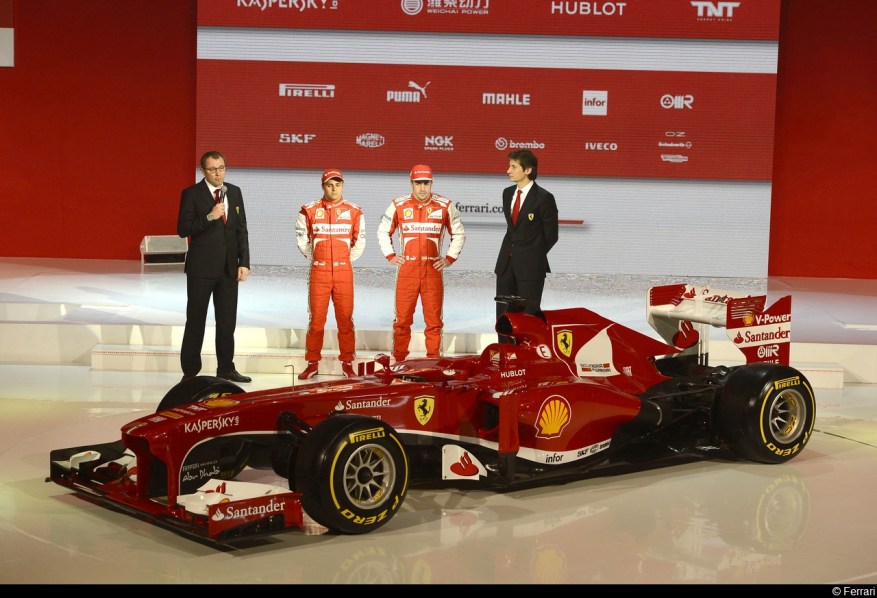 Ferrari F138. 2013. Presentación del monoplaza