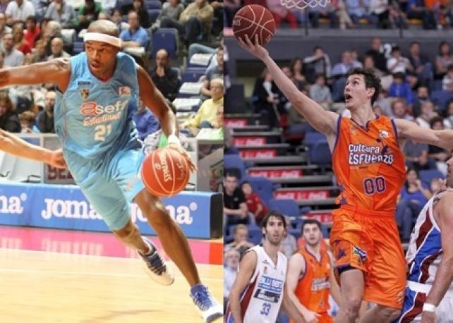 Montaje Asefa Estudiantes Y Valencia Basket