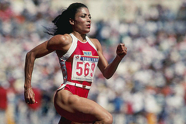 Florence Griffith-Joyner. Flo-Jo