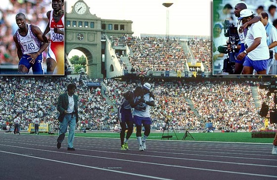 Derek Redmond. Llegar a la meta a toda&nbsp;costa