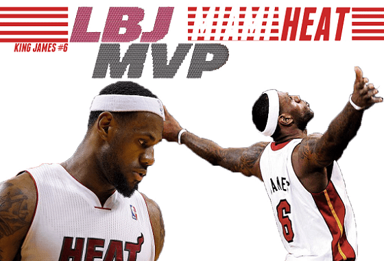 Lebron James se alza con el M.V.P de la Temporada&nbsp;2012/2013