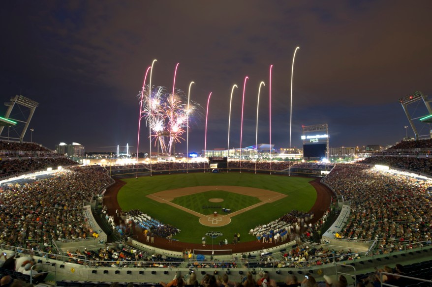 Opening Ceremony - 2011 College World Series  June 17, 2011