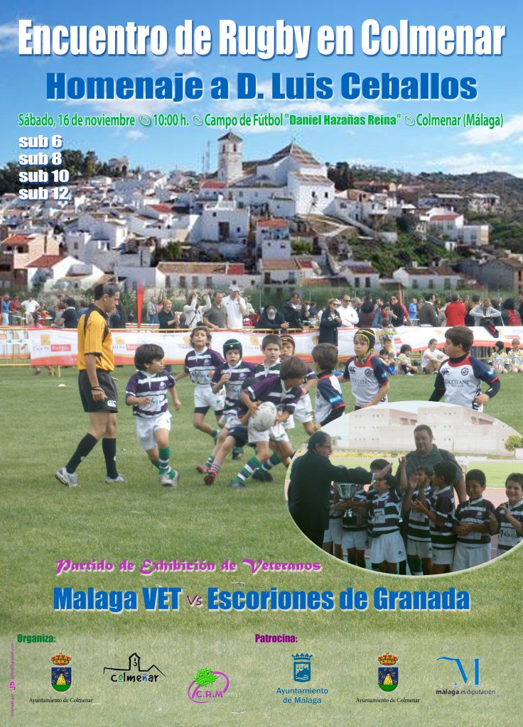 Concentración Rugby. Colmenar 2013. Cartel