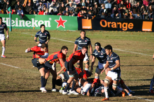 Rugby en imágenes. Ensayo de Cesar&nbsp;Sempere