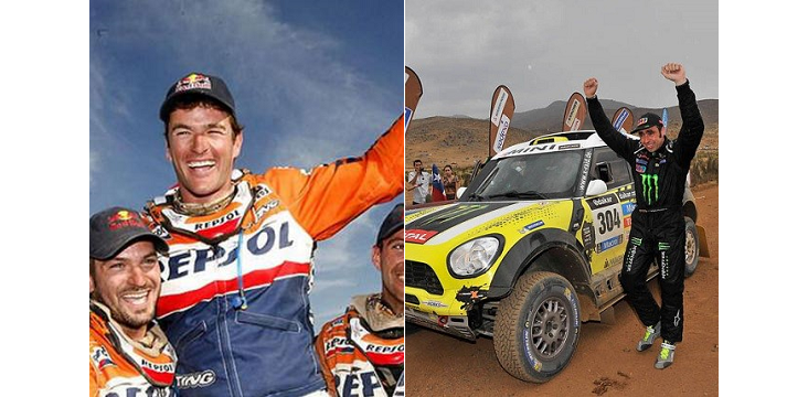 Marc Coma y «Nani» Roma tiñen de español el Rally&nbsp;Dakar