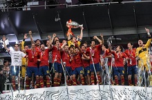 La Selección española cuarta entre las aspirantes a ganar el Mundial de&nbsp;Brasil