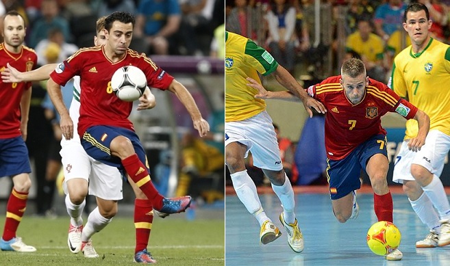 Fútbol sala, primo hermano lejano del fútbol&nbsp;once
