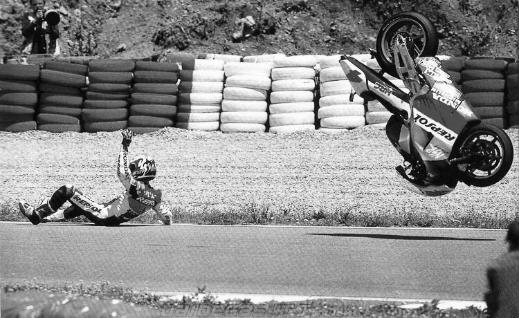 1996, el Gran Premio de Jerez que el exceso de fervor arrebató a&nbsp;Crivillé