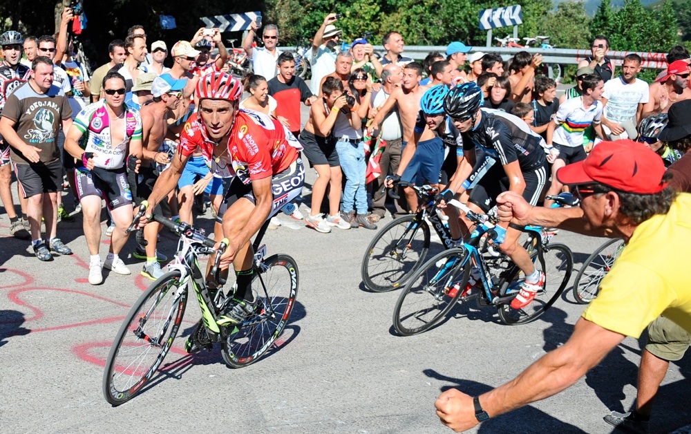 Peña Cabarga, el día que Froome no pudo derrotar a Juanjo&nbsp;Cobo